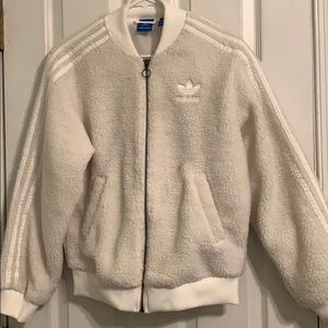 Adidas sherpa jacket